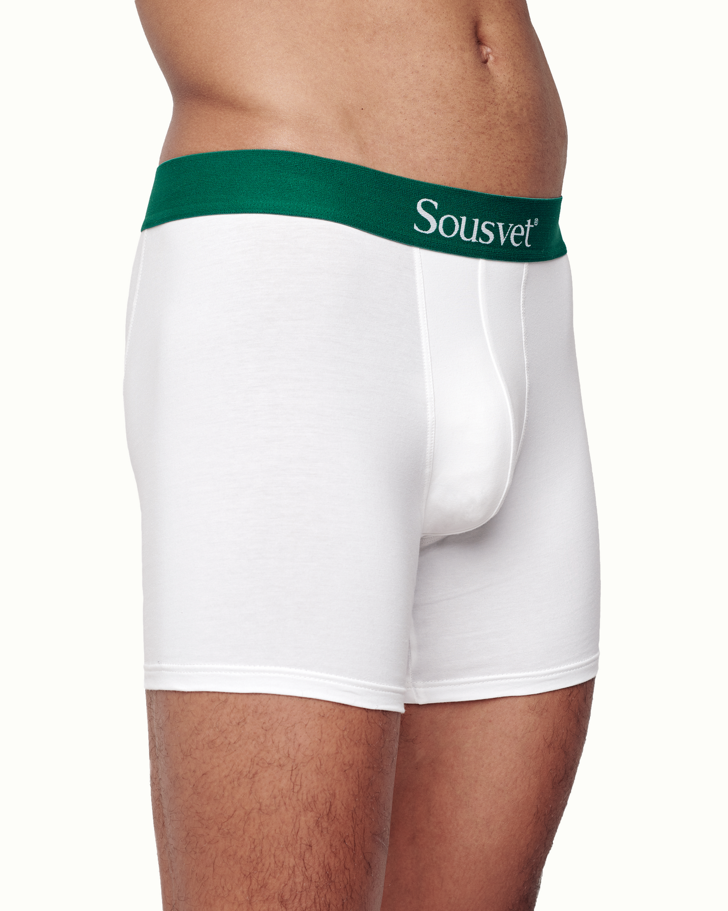 3-PACK BOXER SHORTS WHITE/GREEN