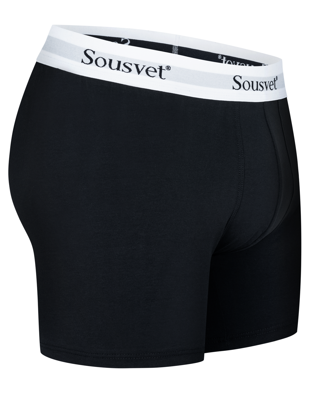 3-PACK BOXER SHORTS BLACK/WHITE ALLOVER