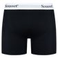 3-PACK BOXER SHORTS BLACK/WHITE ALLOVER