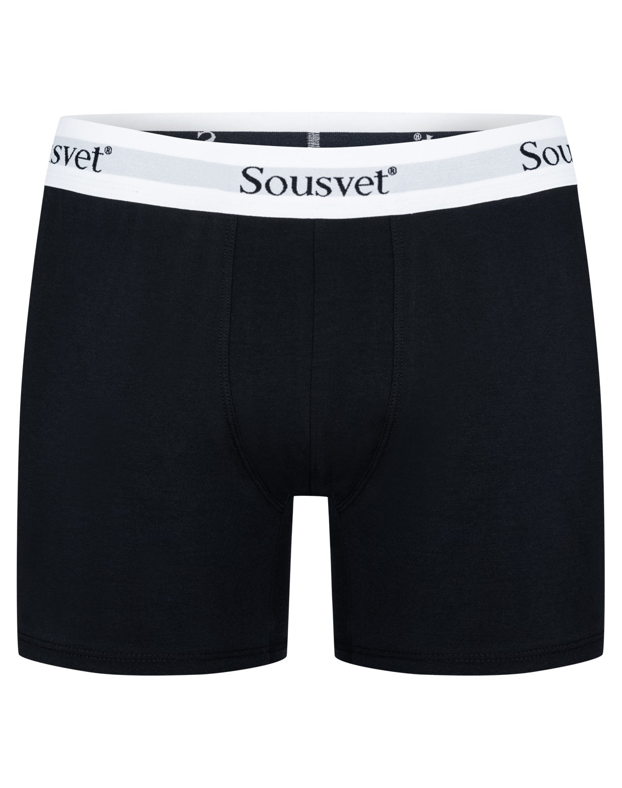 3-PACK BOXER SHORTS BLACK/WHITE ALLOVER
